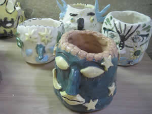 Ceramics at Winston Churchill School Woking